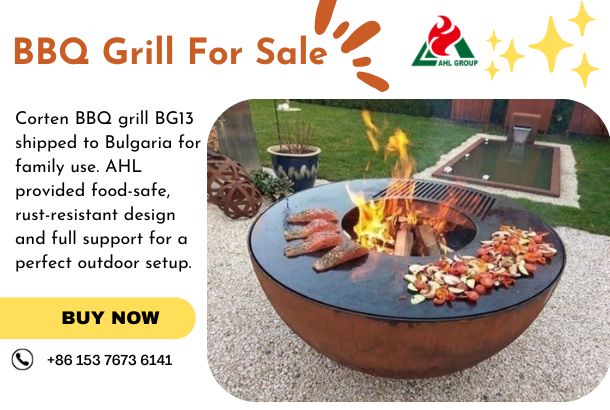 Outdoor BBQ Grill Shipped to Bulgaria for a Family Gathering